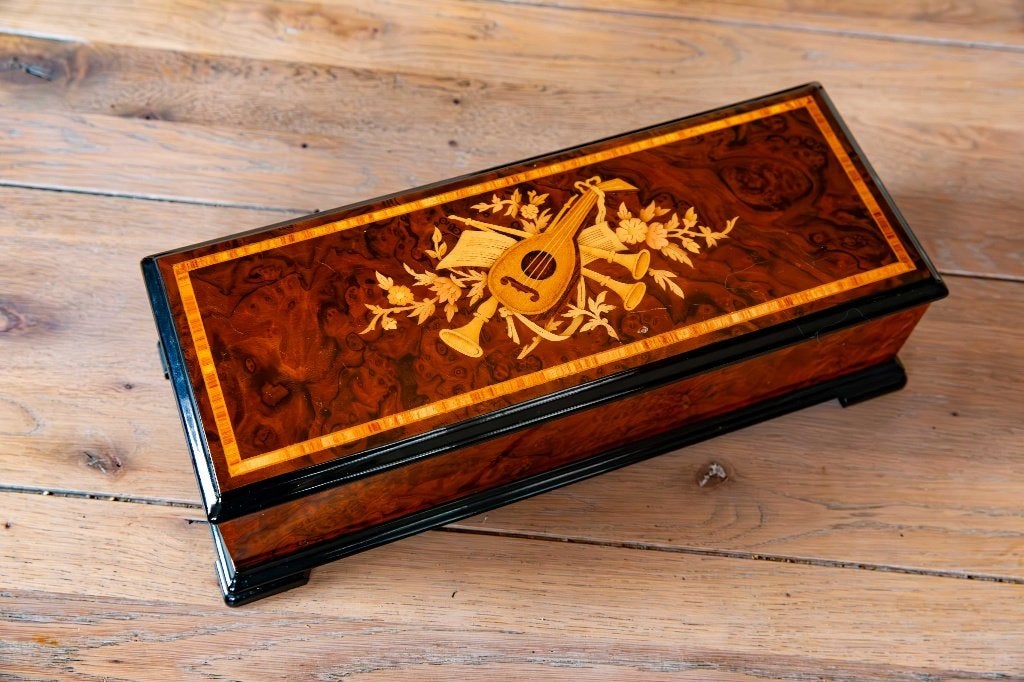 Muziekdoos speeldoos Reuge sublime harmonie, Ophalen of Verzenden