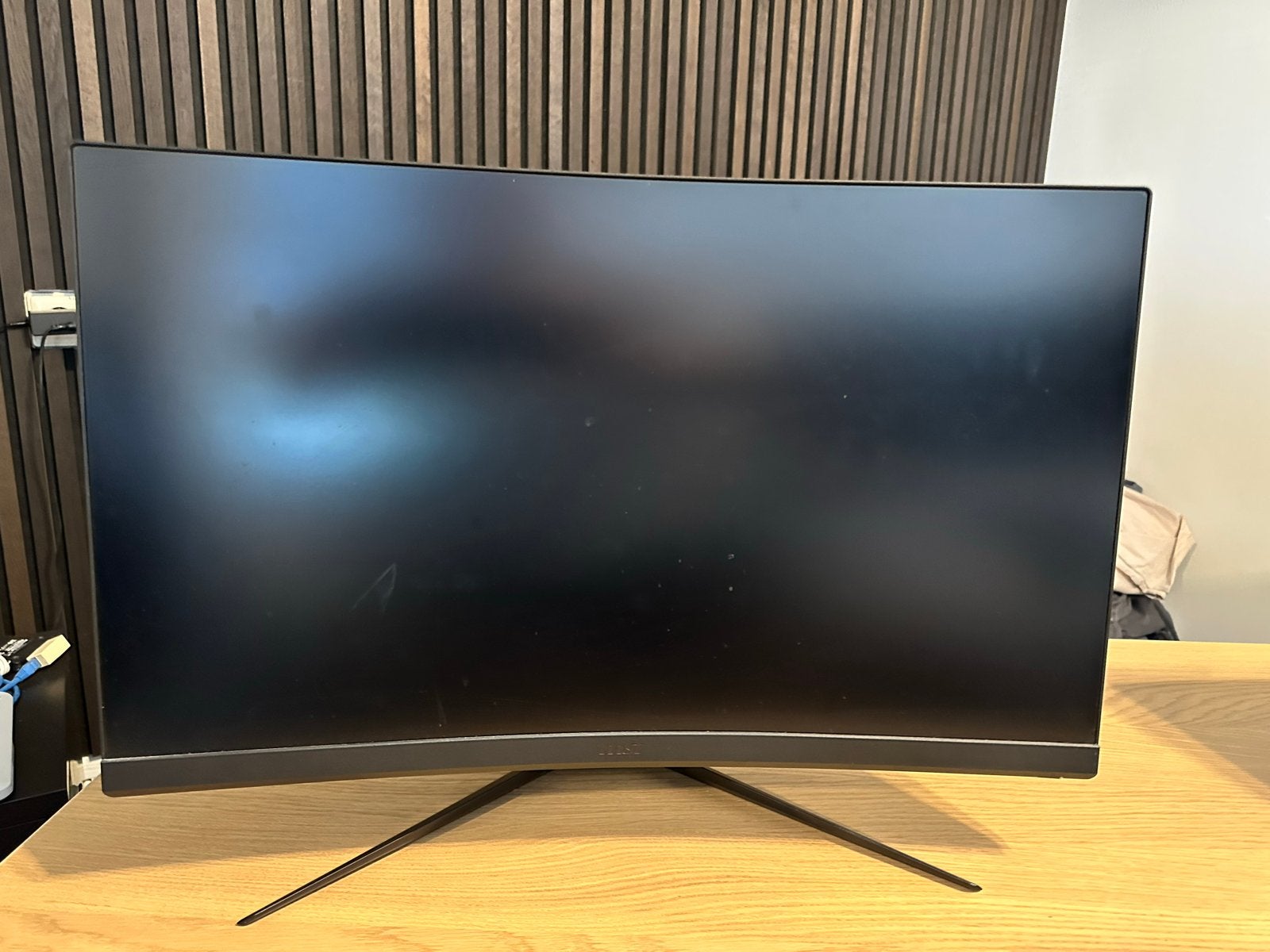 MSI Optix G27C7 Licht Gebogen Gaming Monitor, Computers en Software, Gebruikt, Curved, VA, Full HD