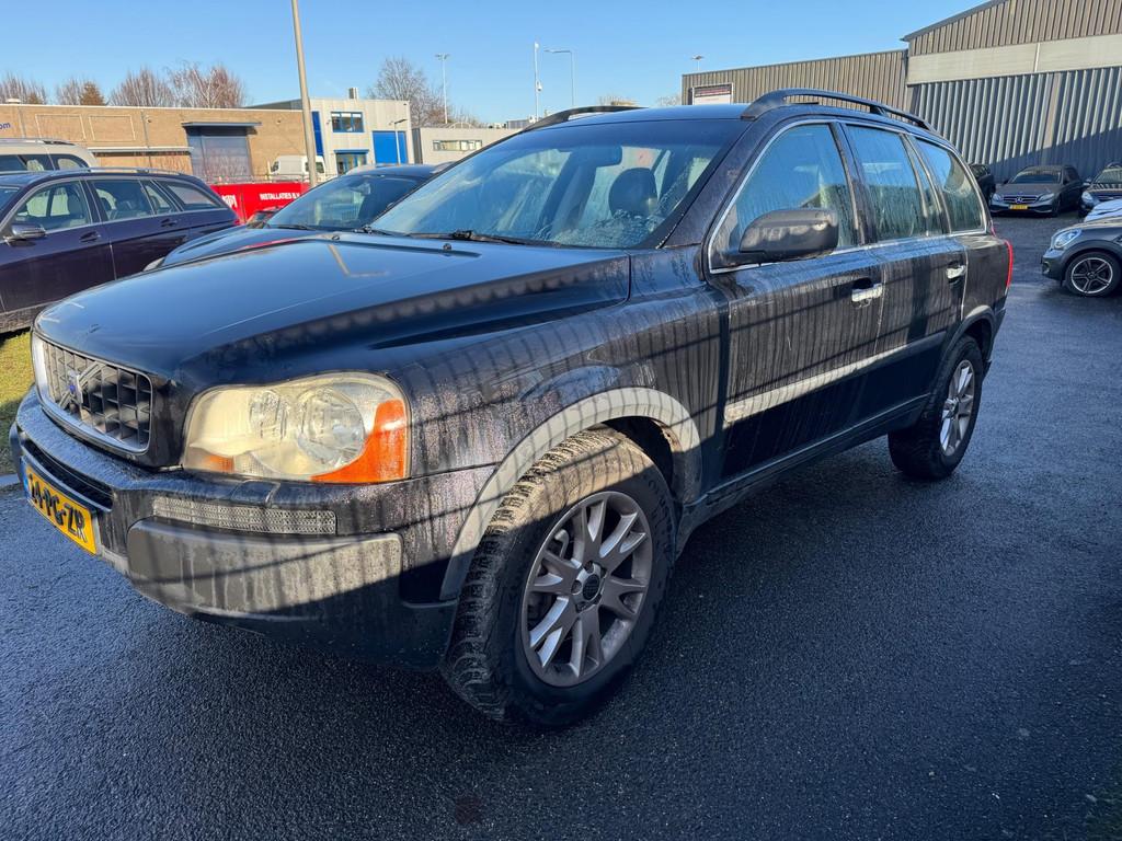 Volvo XC90 2.9 T6 Exclusive leer 7 persoons, Gebruikt, Zwart, 138 €/maand, 7 stoelen