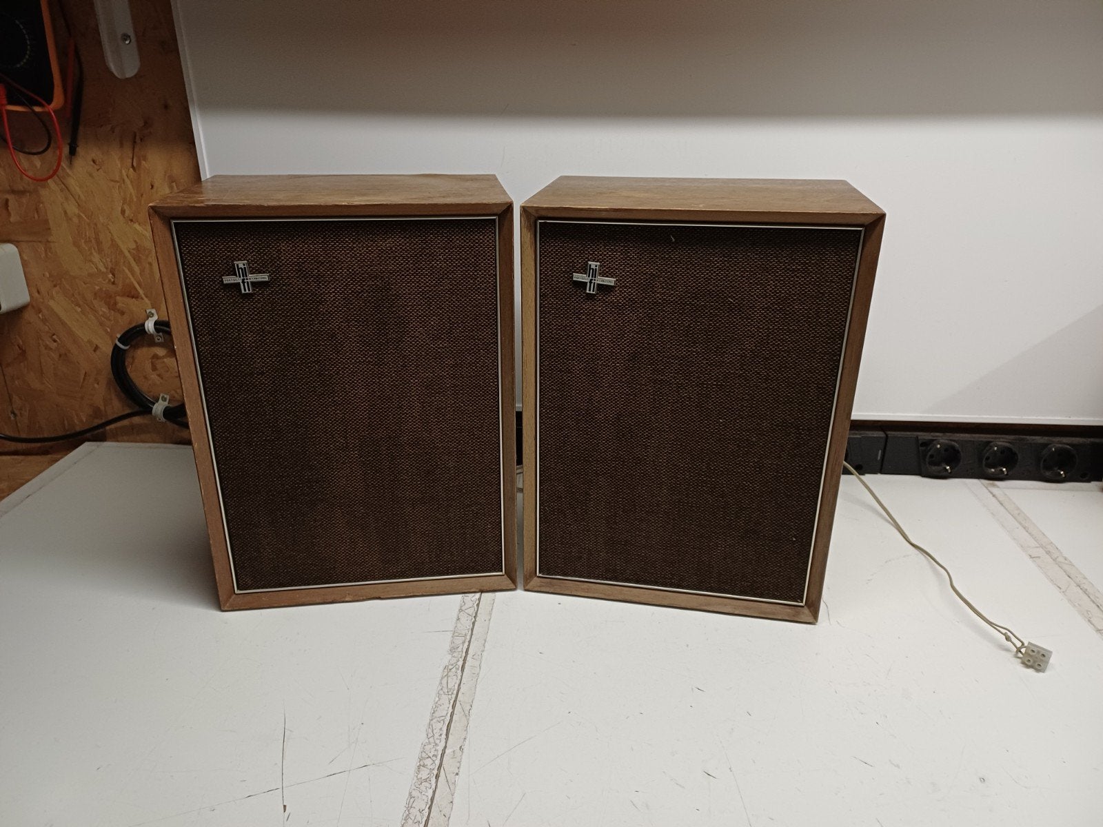 Philips 22RH493 Vintage Luidsprekers - Jaren '70, Stereo speakers, Philips, Gebruikt, Ophalen of Verzenden