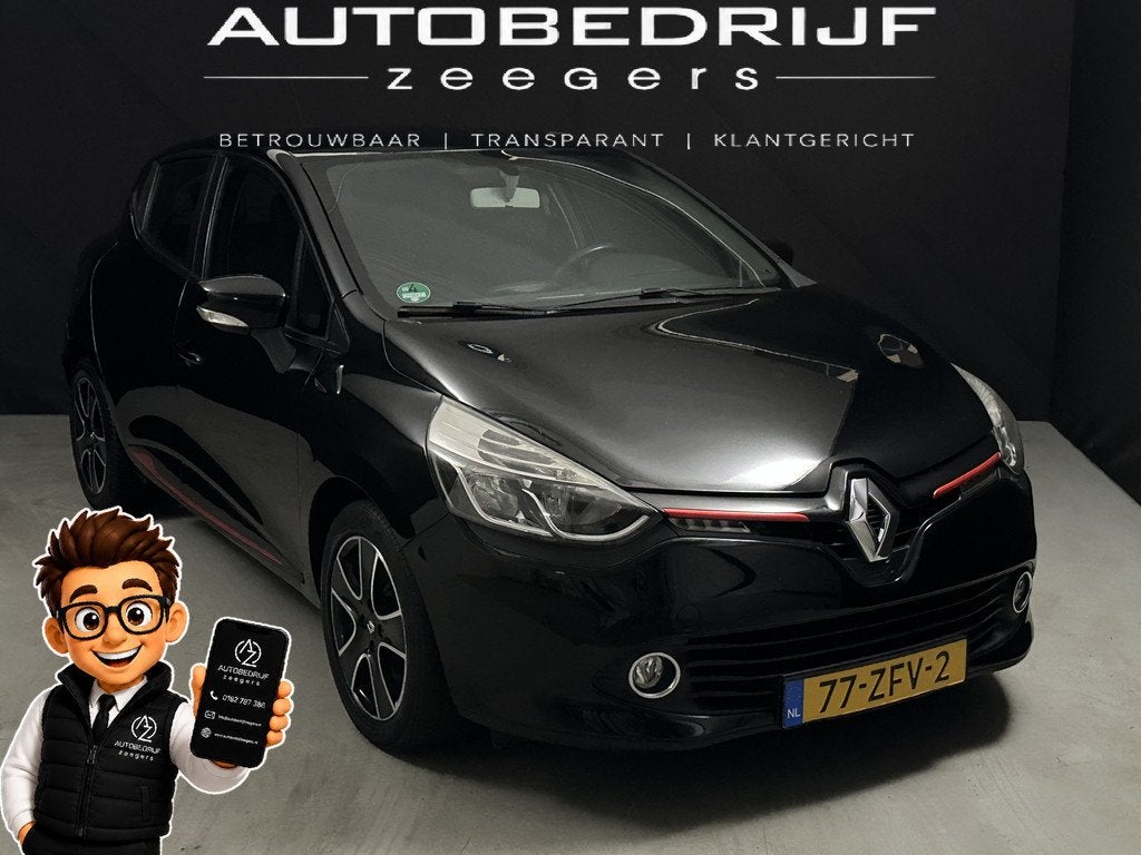 Renault Clio 0.9 TCe Expression *Navi*AC*ECO* (bj 2012), Auto's, Voorwielaandrijving, 540 kg, Origineel Nederlands, Handgeschakeld