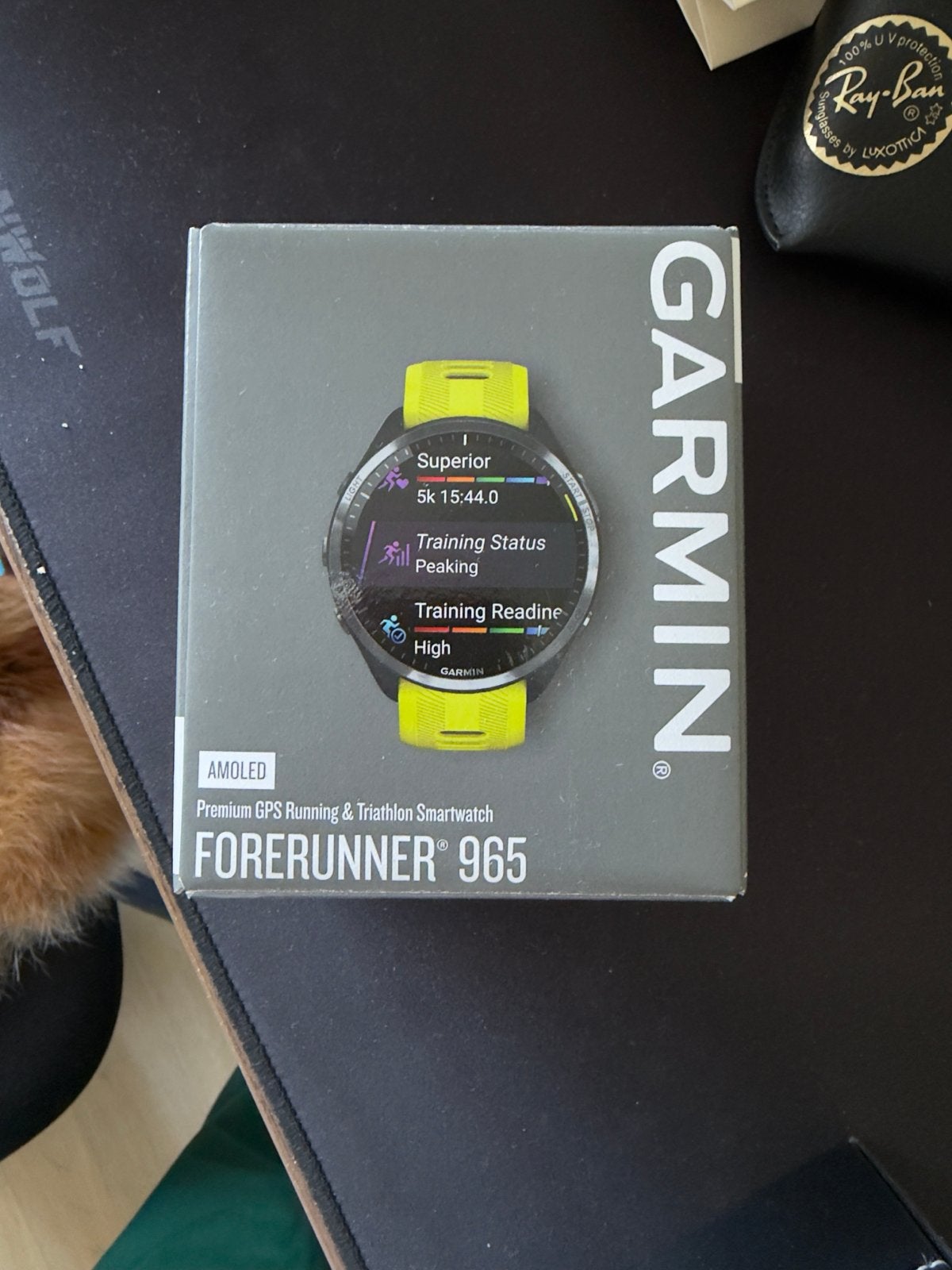 Garmin Forerunner 965 - Zo goed als nieuw, Afstand, Oranje, Ophalen of Verzenden, Zo goed als nieuw