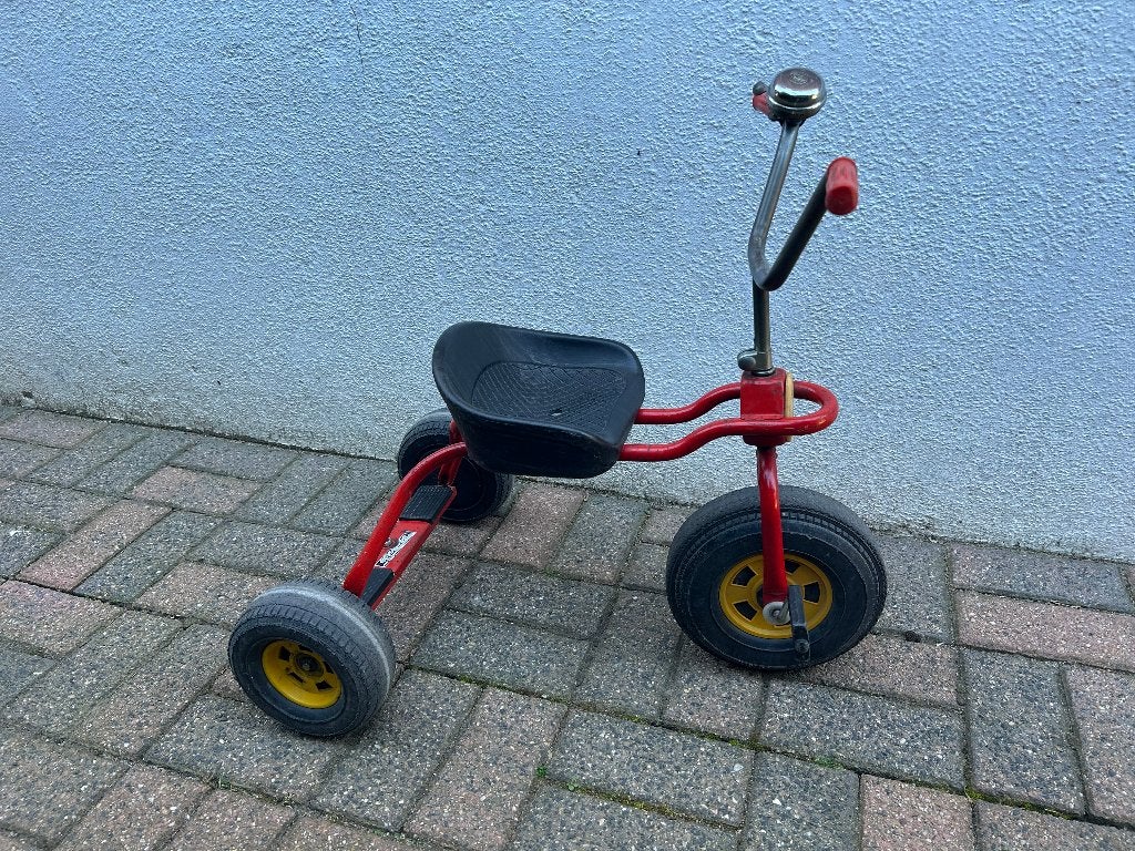 driewieler (kinderfietsje), Ophalen, Gebruikt