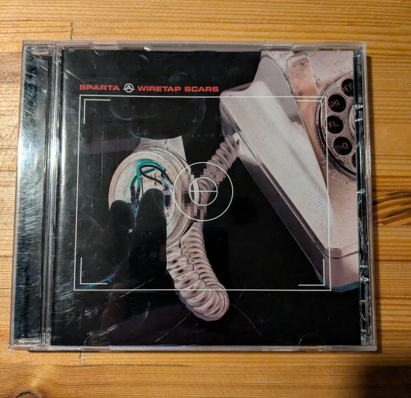 Sparta - Wiretap Scars CD (Rock, 2002), Cd's en Dvd's, Rock, Gebruikt, Ophalen of Verzenden, Inclusief boekje