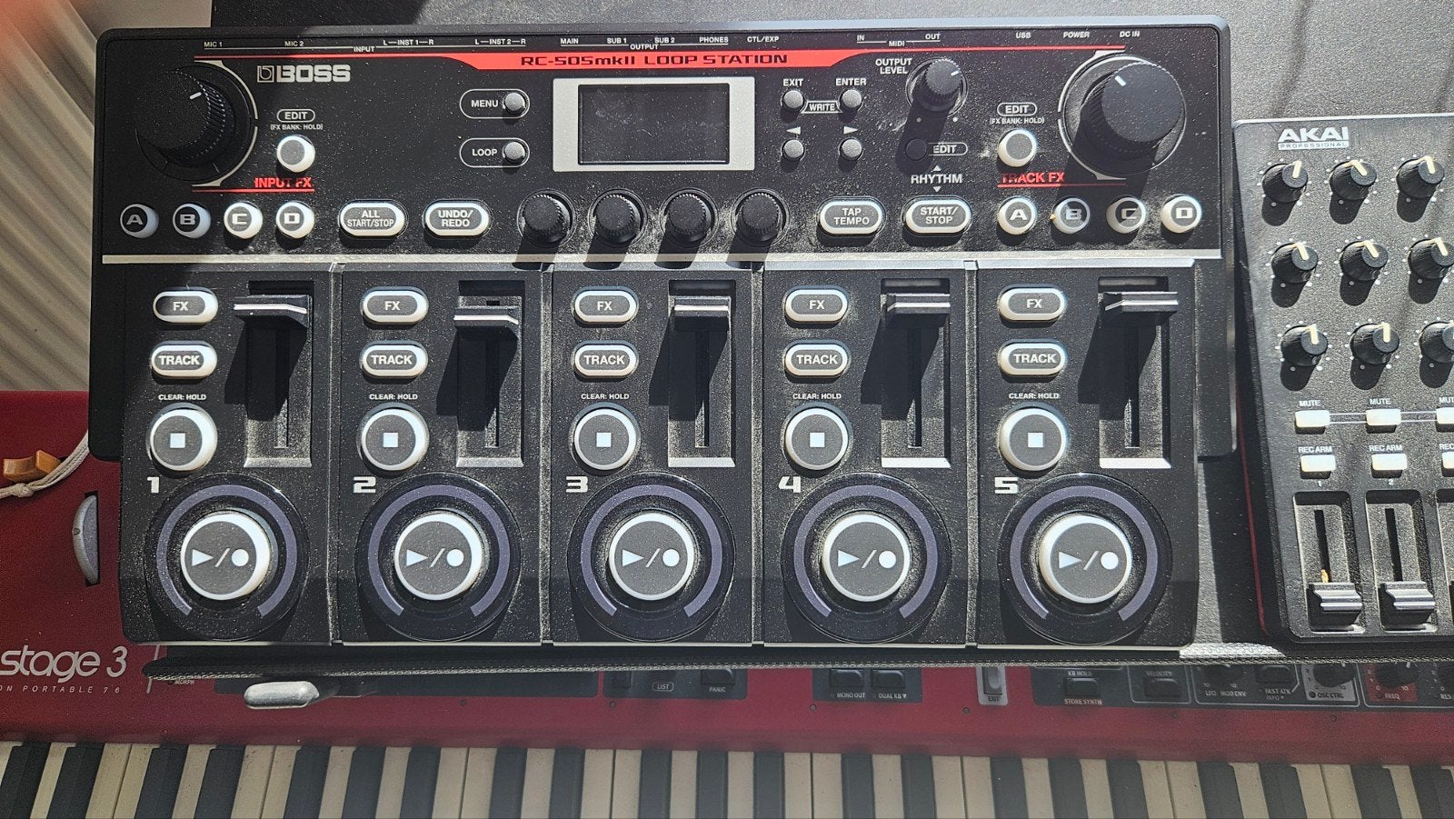 Boss RC-505mkII - 3x gebruikt, Overige merken, Zo goed als nieuw, Met midi-aansluiting, Overige aantallen