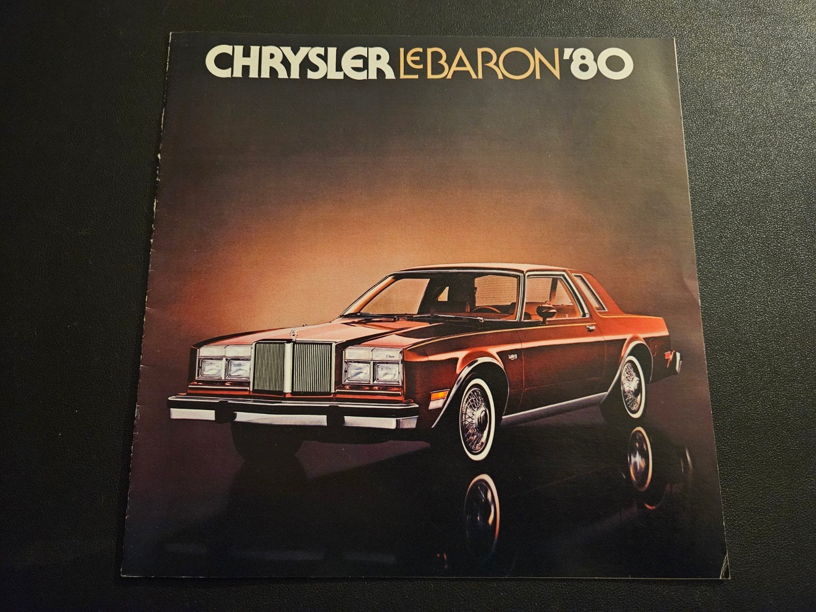 Brochure Chrysler LeBaron 1980 USA, Ophalen of Verzenden, Zo goed als nieuw, Overige merken