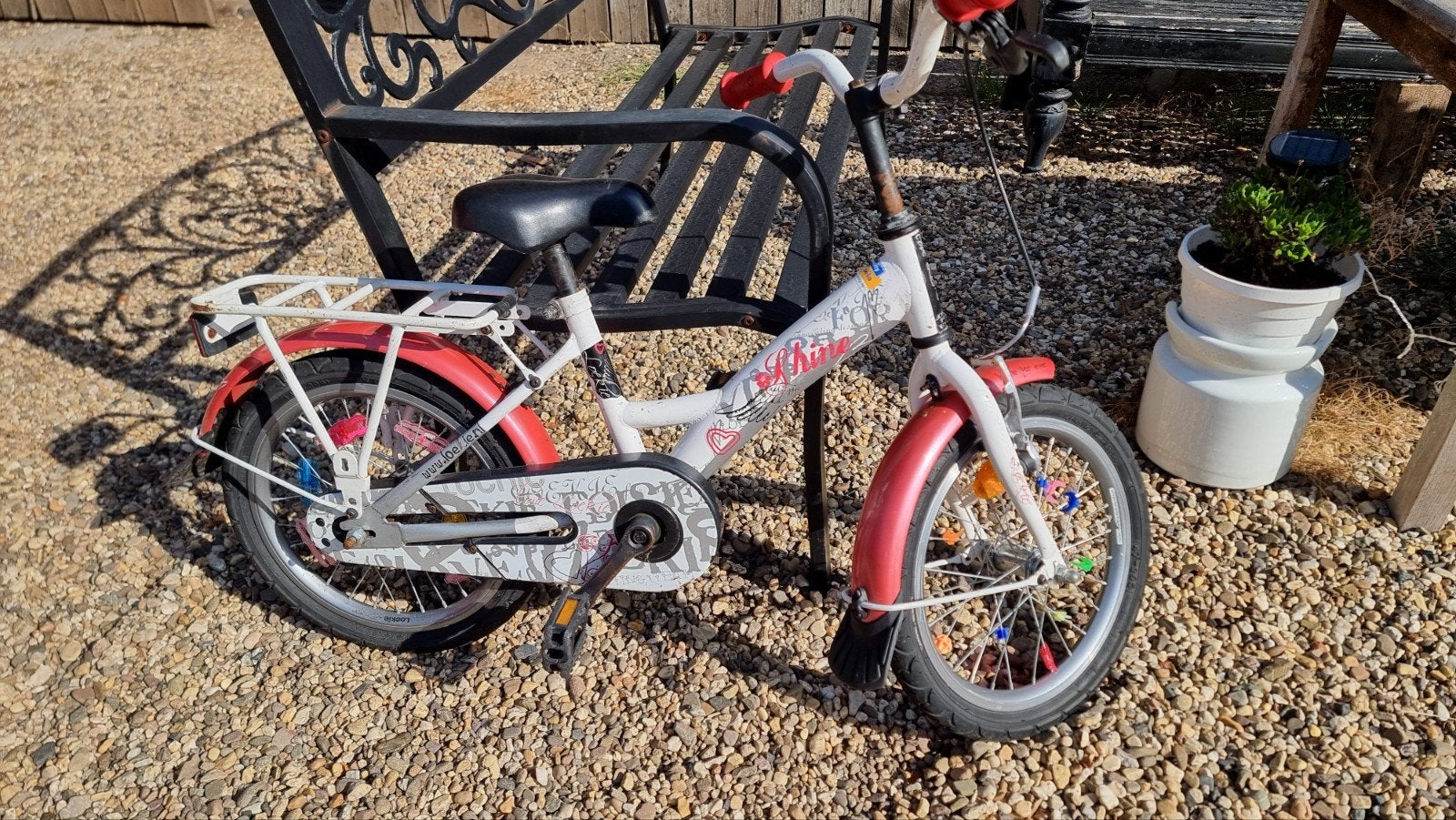 loekie kinderfiets, Ophalen, Zo goed als nieuw, 16 tot 20 inch