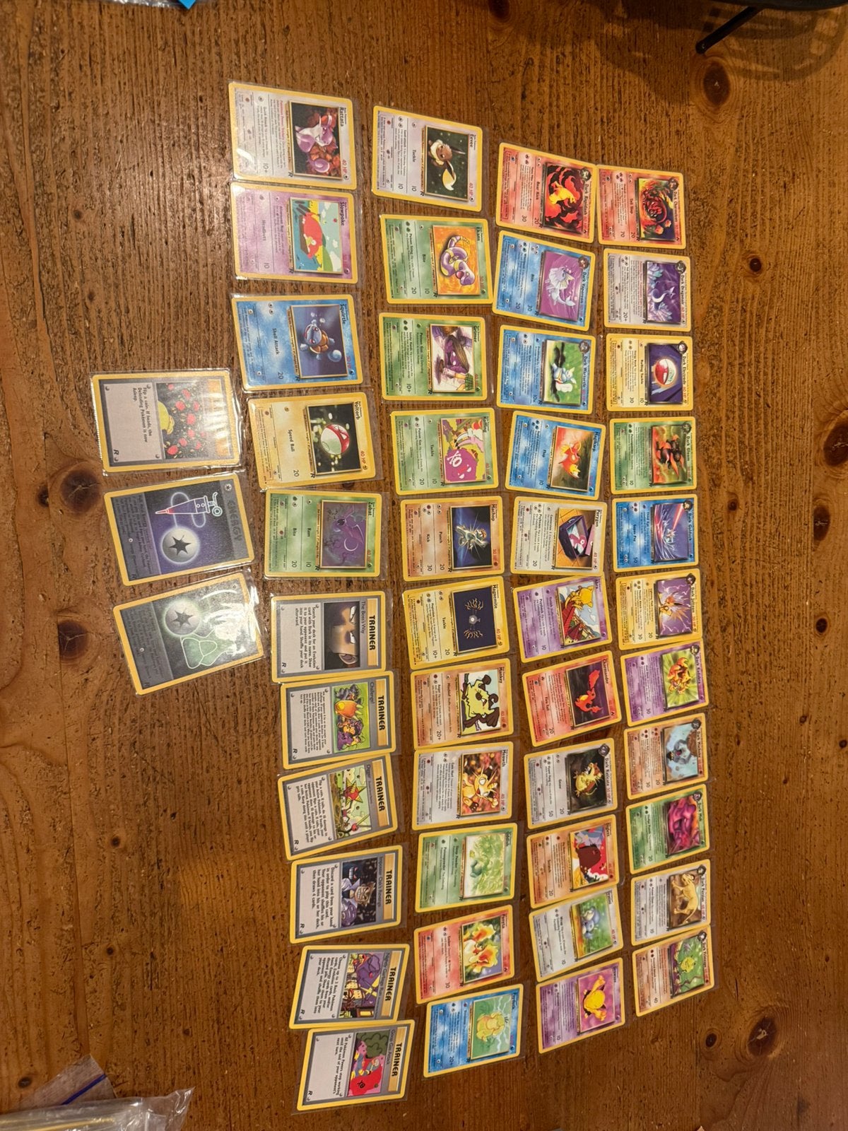 99% complete common uncommon set rocket pokemon, Ophalen of Verzenden, Zo goed als nieuw, Meerdere kaarten