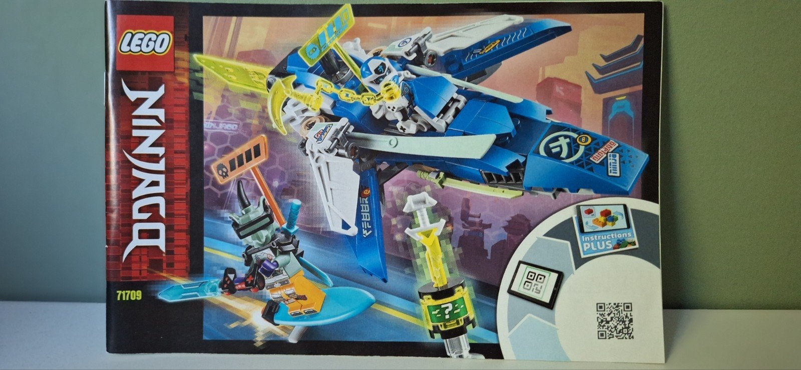 LEGO Ninjago Jay's Cyber Draak 71709 - Complete set, Lego, Ophalen of Verzenden, Compleet, Zo goed als nieuw