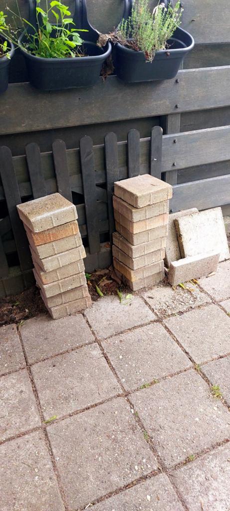 Betonnen stenen., Tuin en Terras, Ophalen