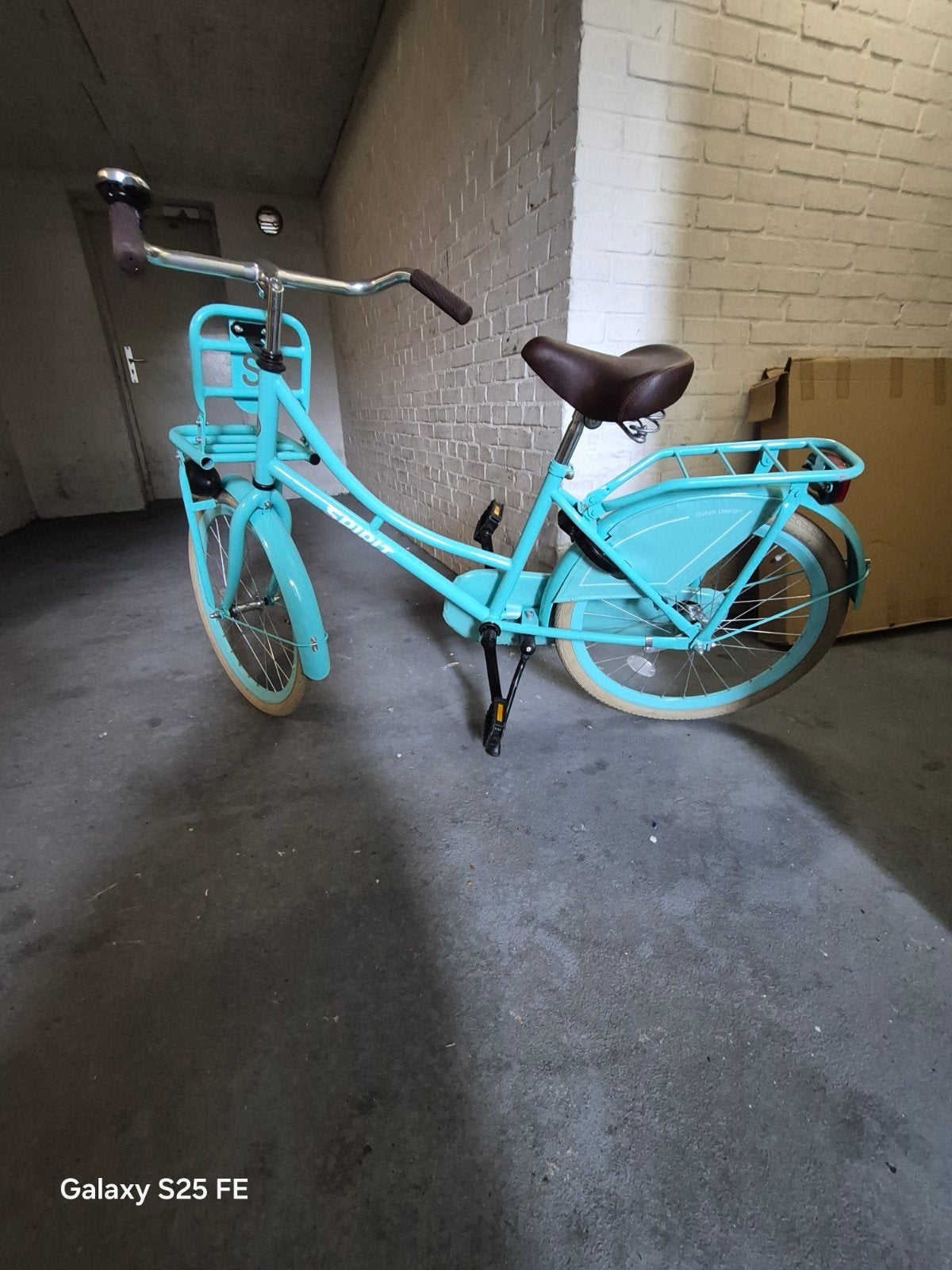 Spirit transportfiets - Zo goed als nieuw, Fietsen en Brommers, Fietsen | Meisjes, Ophalen, Zo goed als nieuw, Terugtraprem, Overige merken