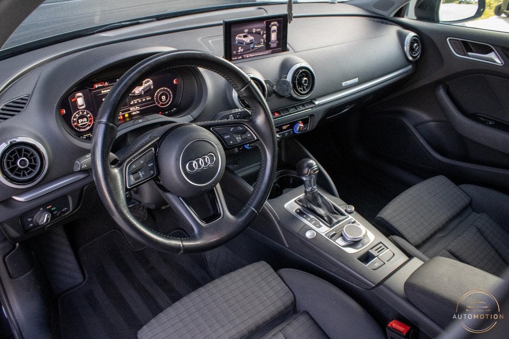 Audi A3 Sportback 1.4 TFSI CoD Sport S Line Edition Stoelver, Auto's, Audi, Gebruikt, 4 cilinders, Leder en Stof, Zwart