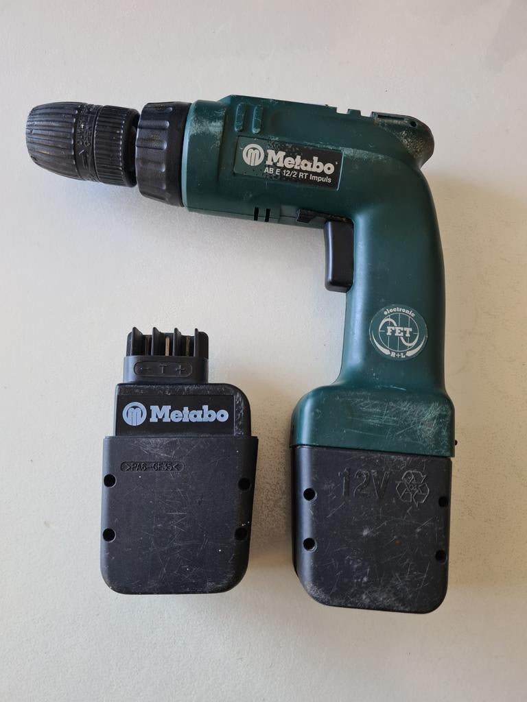Te koop metabo accuboirmachine, Ophalen of Verzenden, Zo goed als nieuw