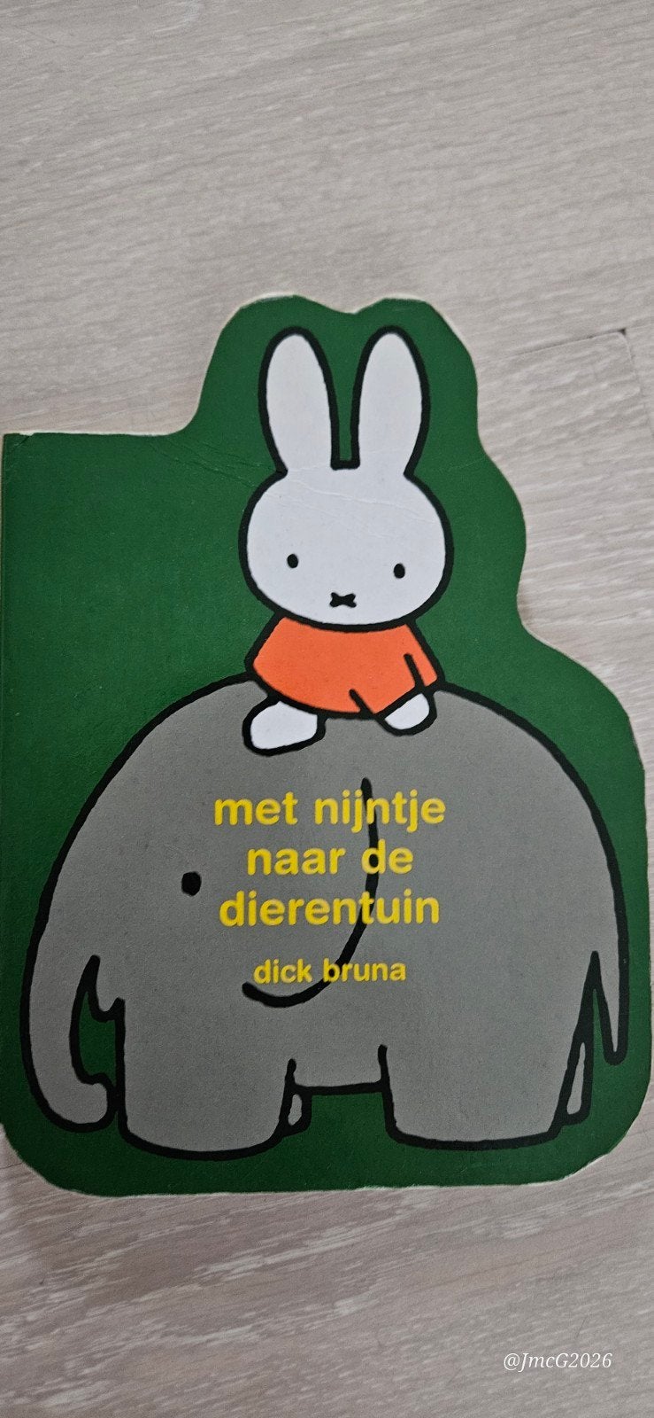 Nijntje naar de dierentuin - Dick Bruna (kartonboekje), Fictie algemeen, Jongen of Meisje, Voorleesboek, Dick Bruna