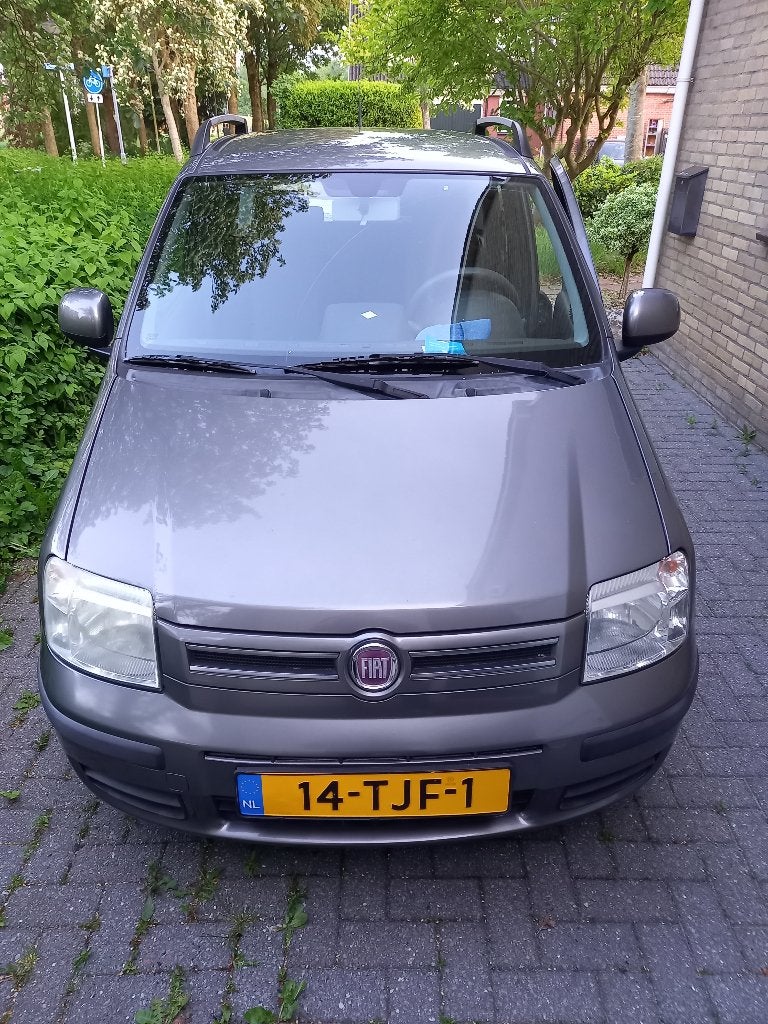 FIAT PANDA MET TREKHAAK, Ophalen