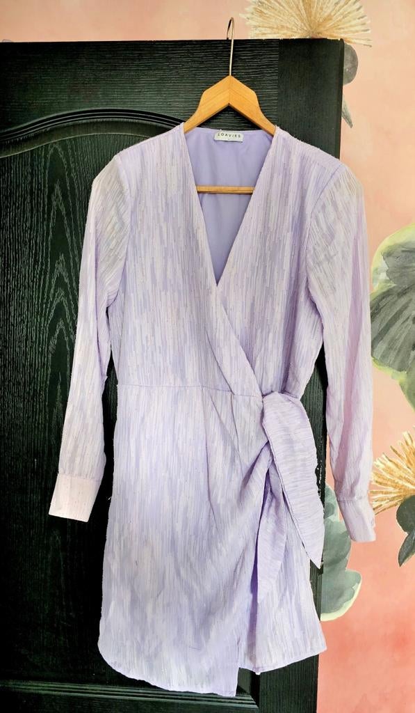 Loavies jurkje maat L lila met gouden accenten, Kleding | Dames, Jurken, Paars, Maat 42/44 (L), Ophalen of Verzenden, Boven de knie