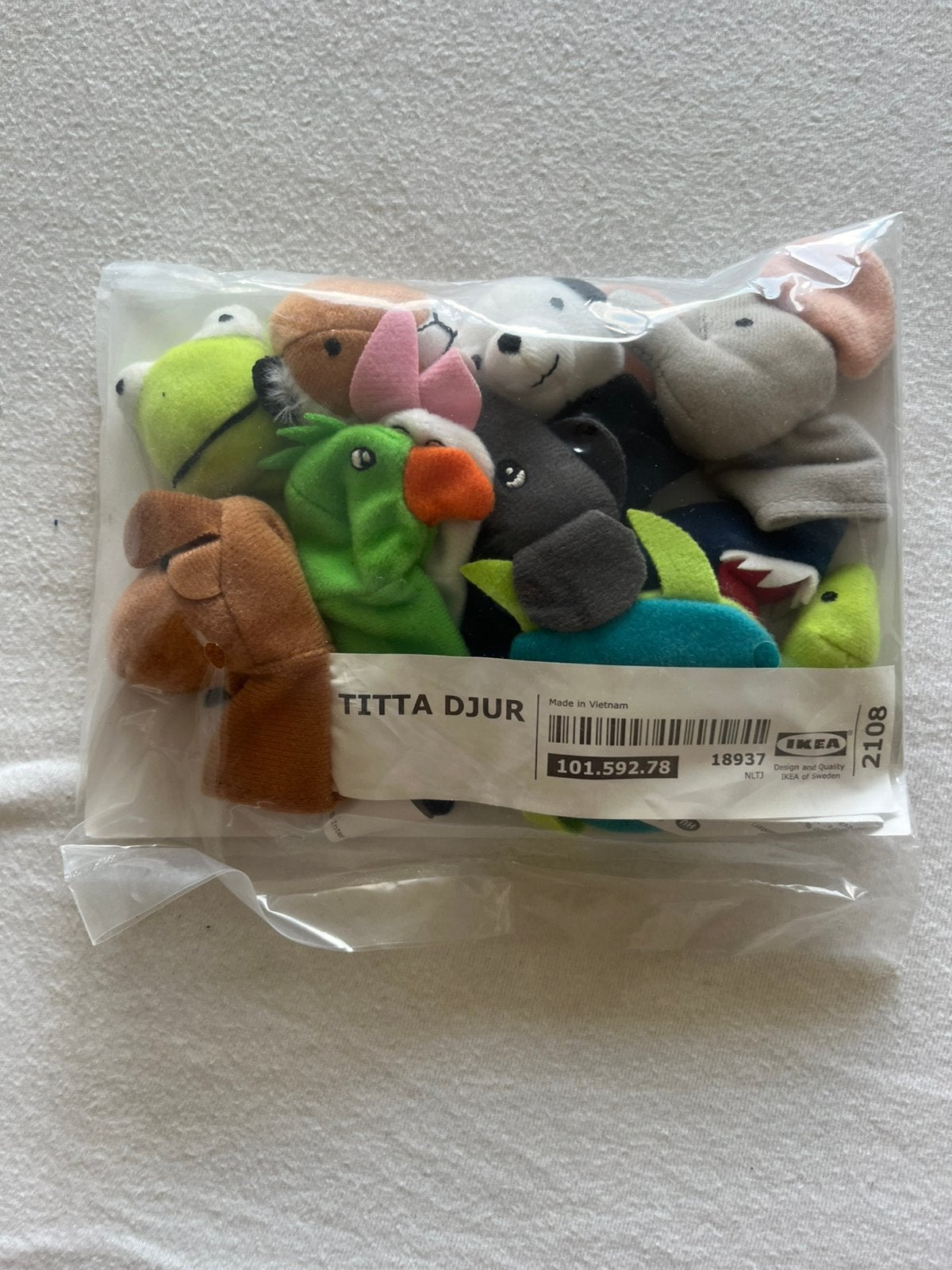 Vingerpoppetjes van IKEA, Ophalen of Verzenden, Nieuw