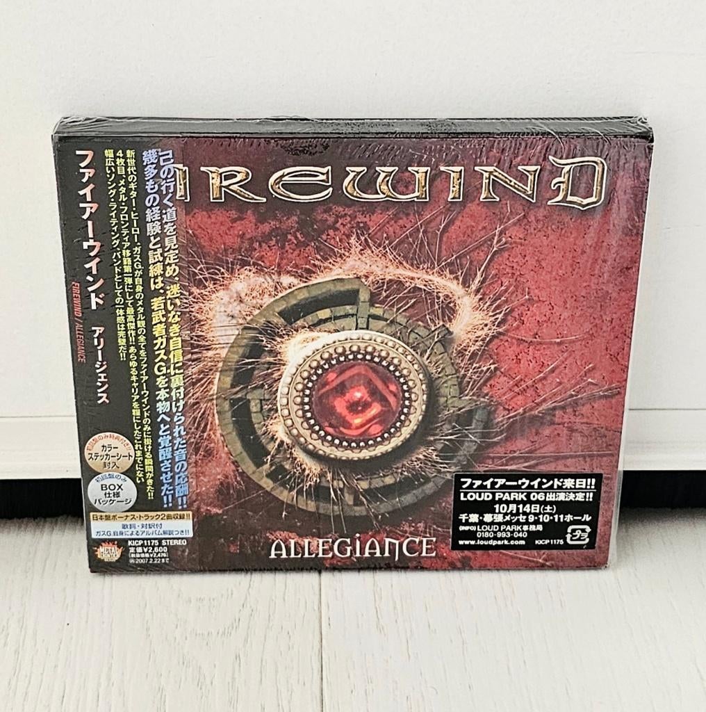 Firewind-Allegiance (Ltd. Box Edition, 2 bonus tracks Japan), Cd's en Dvd's, Cd's | Hardrock en Metal, Nieuw in verpakking, Boxset