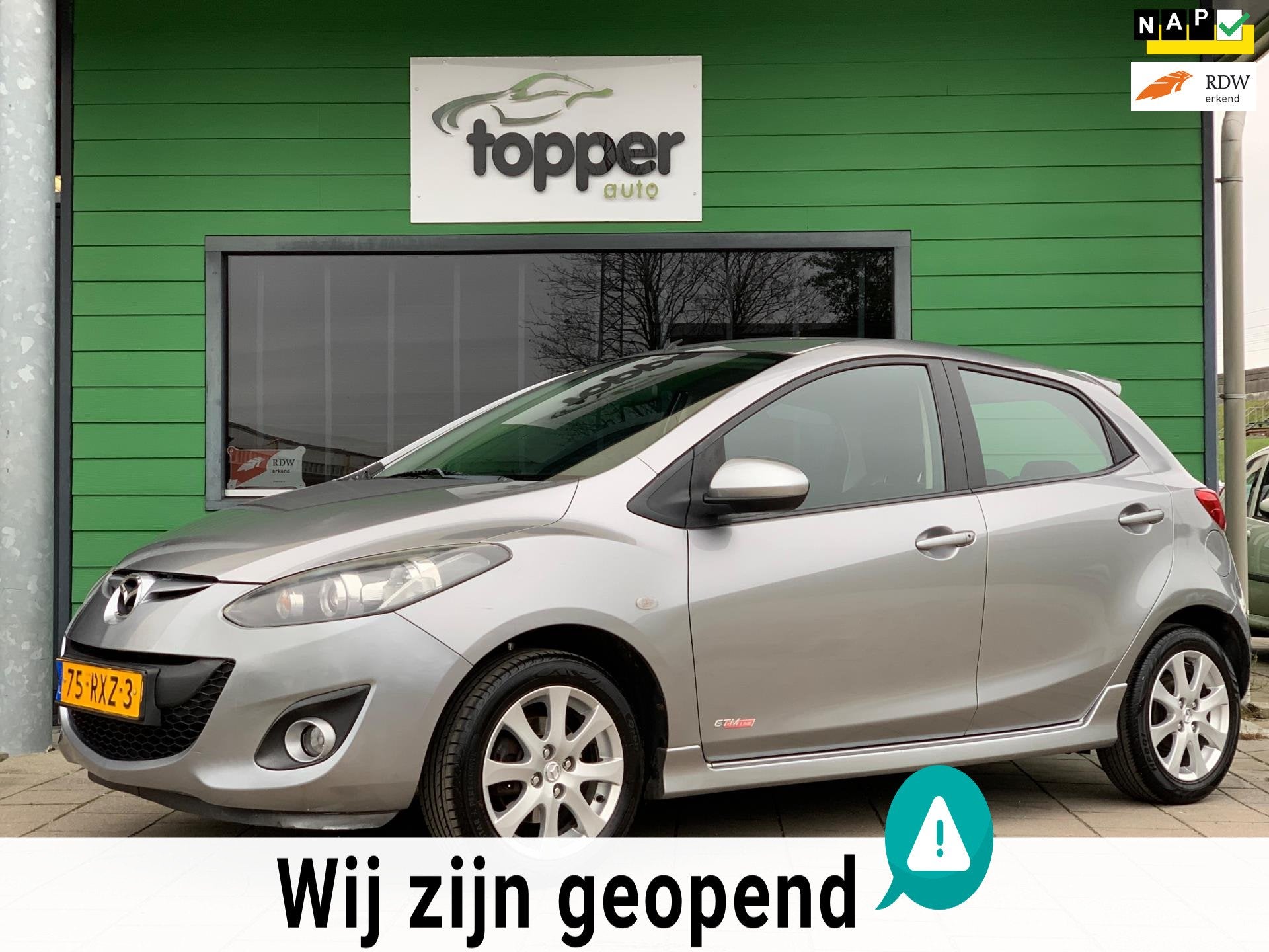 Mazda 2 1.3 BIFUEL GT-M Line | LPG | Elektrische Ramen | Air, Auto's, Voorwielaandrijving, Euro 5, 4 cilinders, 4 stoelen