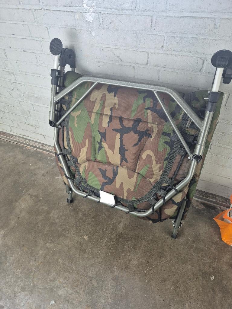 Ligbed, Tuin en Terras, Ophalen, Zo goed als nieuw, Aluminium, Inklapbaar