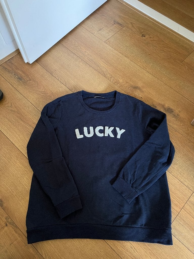 Leuke dames trui sweater Blauw, Ophalen, Zo goed als nieuw, Maat 38/40 (M), Blauw