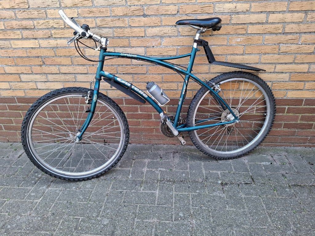 mountinbike, Fietsen en Brommers, Minder dan 10 versnellingen, Gebruikt, 26 inch, Velgrem