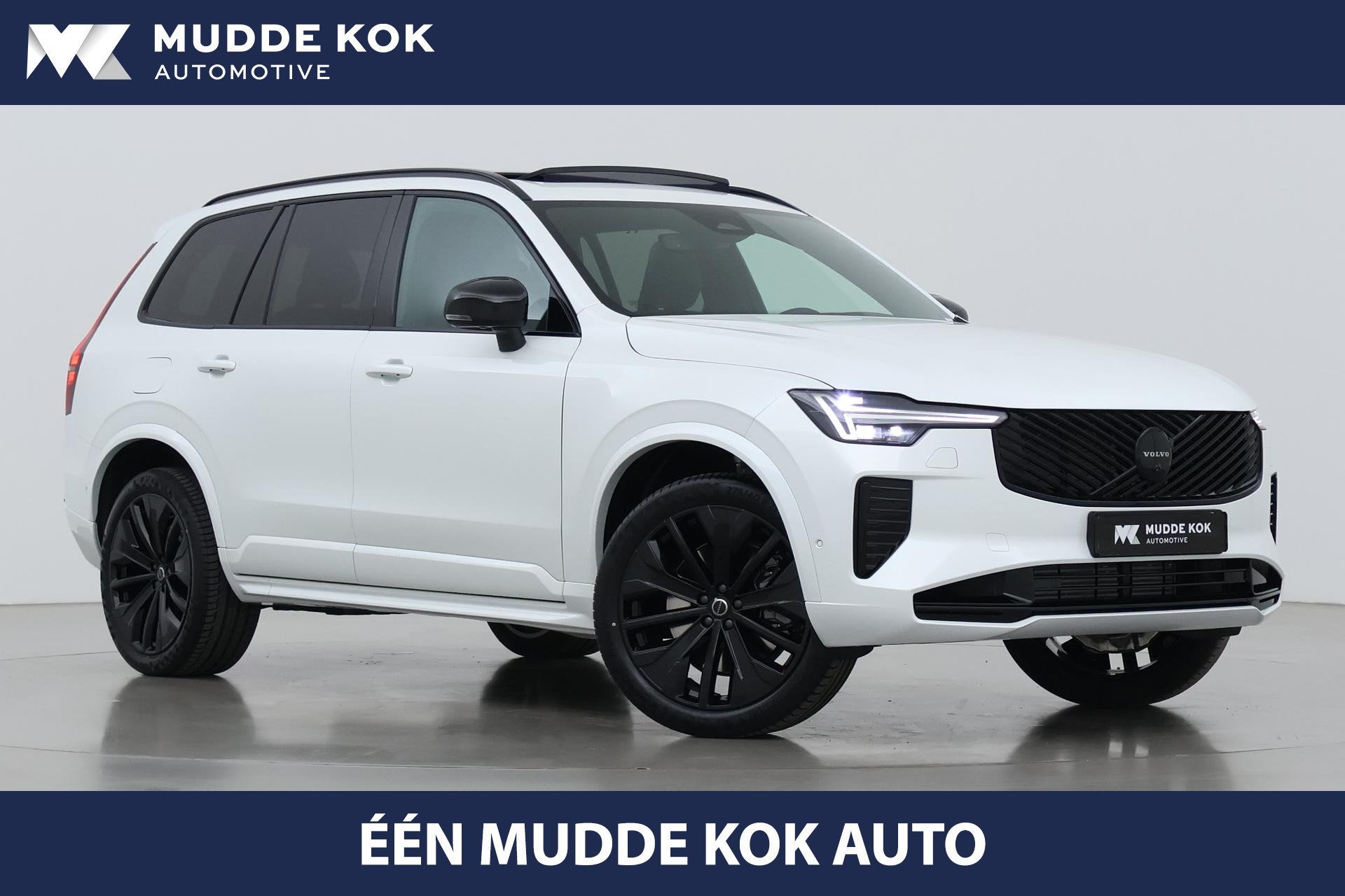 Volvo XC90 T8 Ultra Black Edition | Luchtvering | Harman/Kar, Gebruikt, Euro 6, 4 cilinders, Wit