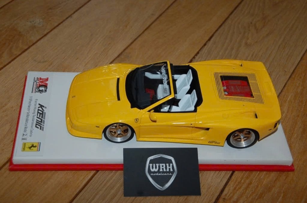 !! SALE !! FERRARI TESTAROSSA Koenig MG models ZIE INFO WRH, Hobby en Vrije tijd, Modelauto's | 1:18, Verzenden, Gebruikt, Auto