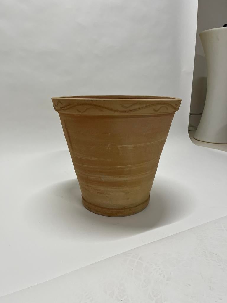 Terracotta Pot Nieuw, Ophalen, 40 cm of meer, Rond, Nieuw