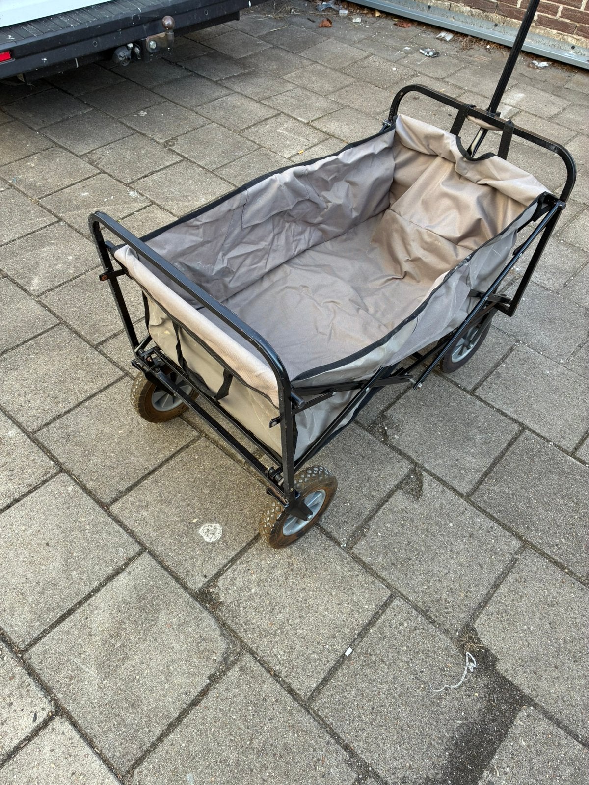 Bolderkar opvouwbaar, Caravans en Kamperen, Bolderkarren, Ophalen, Opvouwbaar, Zo goed als nieuw