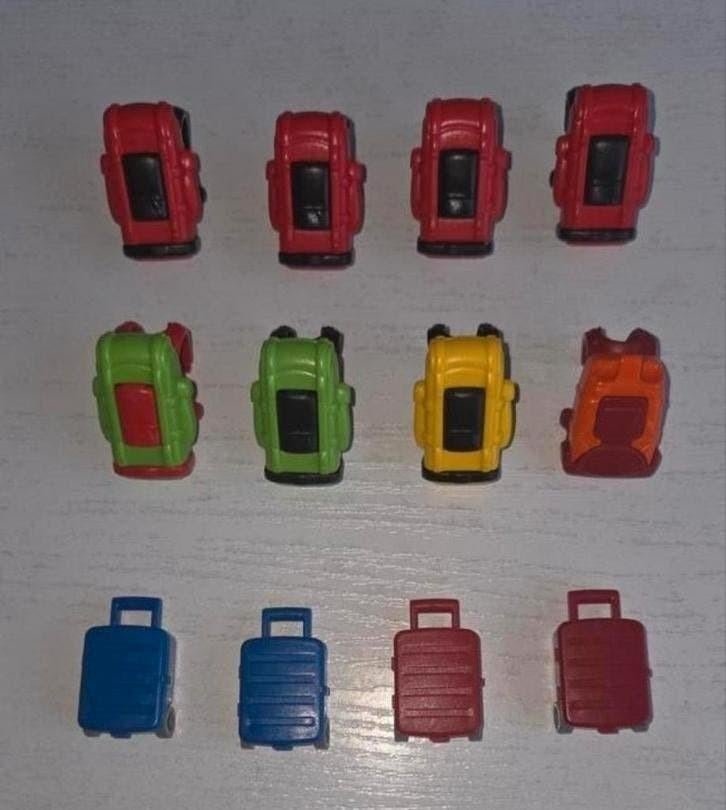 838 Playmobil rolkoffers, rugzak en tas, Ophalen of Verzenden, Gebruikt