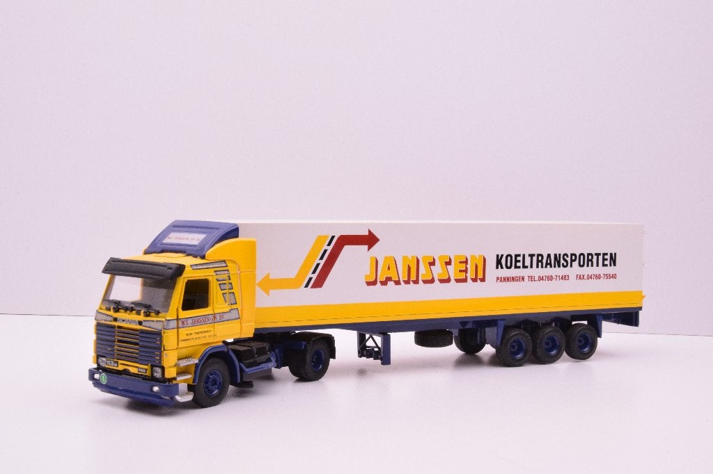 Scania 113M  ''Jansen Panningen ''  Tekno, Ophalen of Verzenden, Zo goed als nieuw, Bus of Vrachtwagen, Tekno