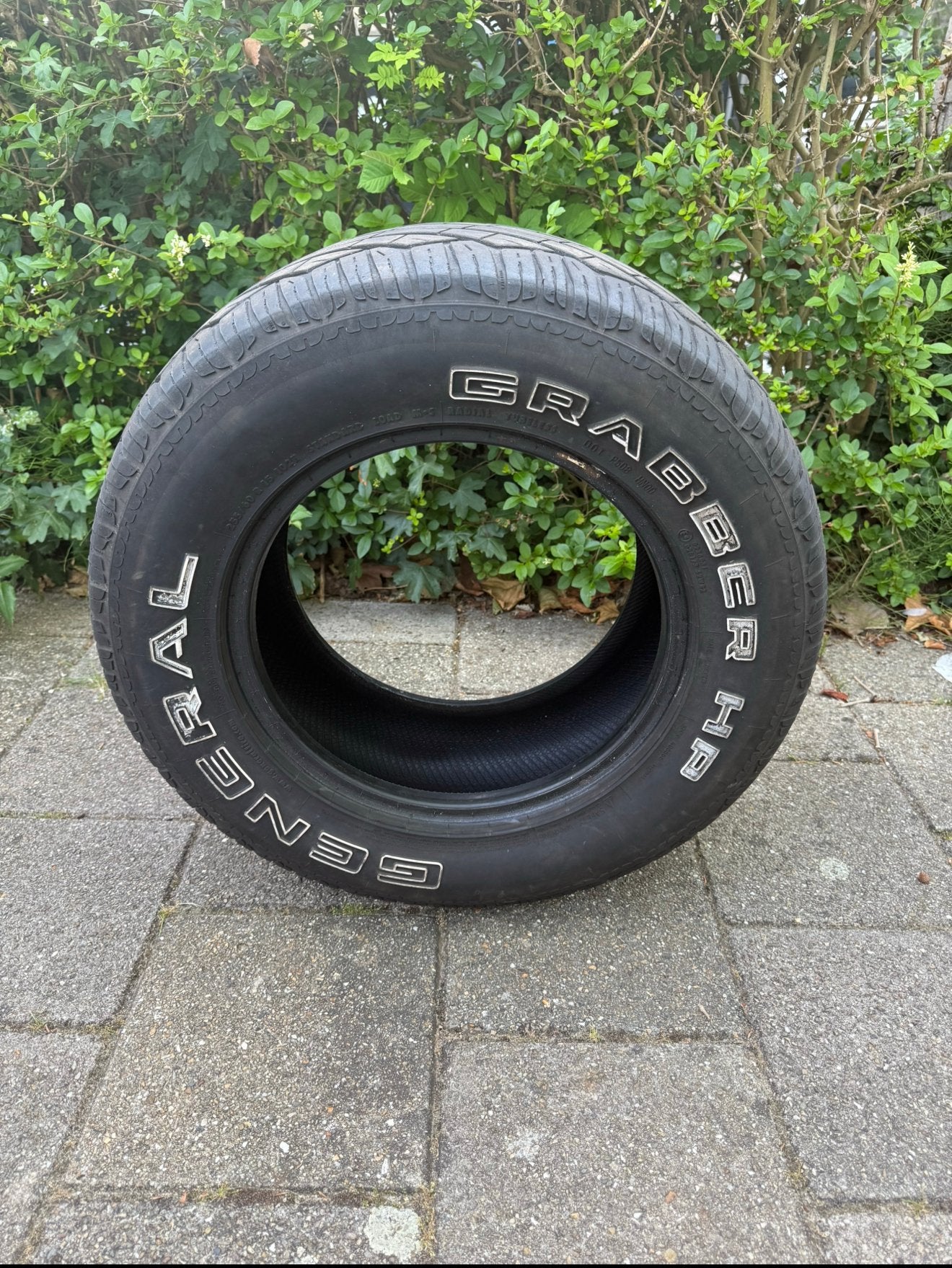 General Grabber banden 255 60 15 gratis, Ophalen, Gebruikt