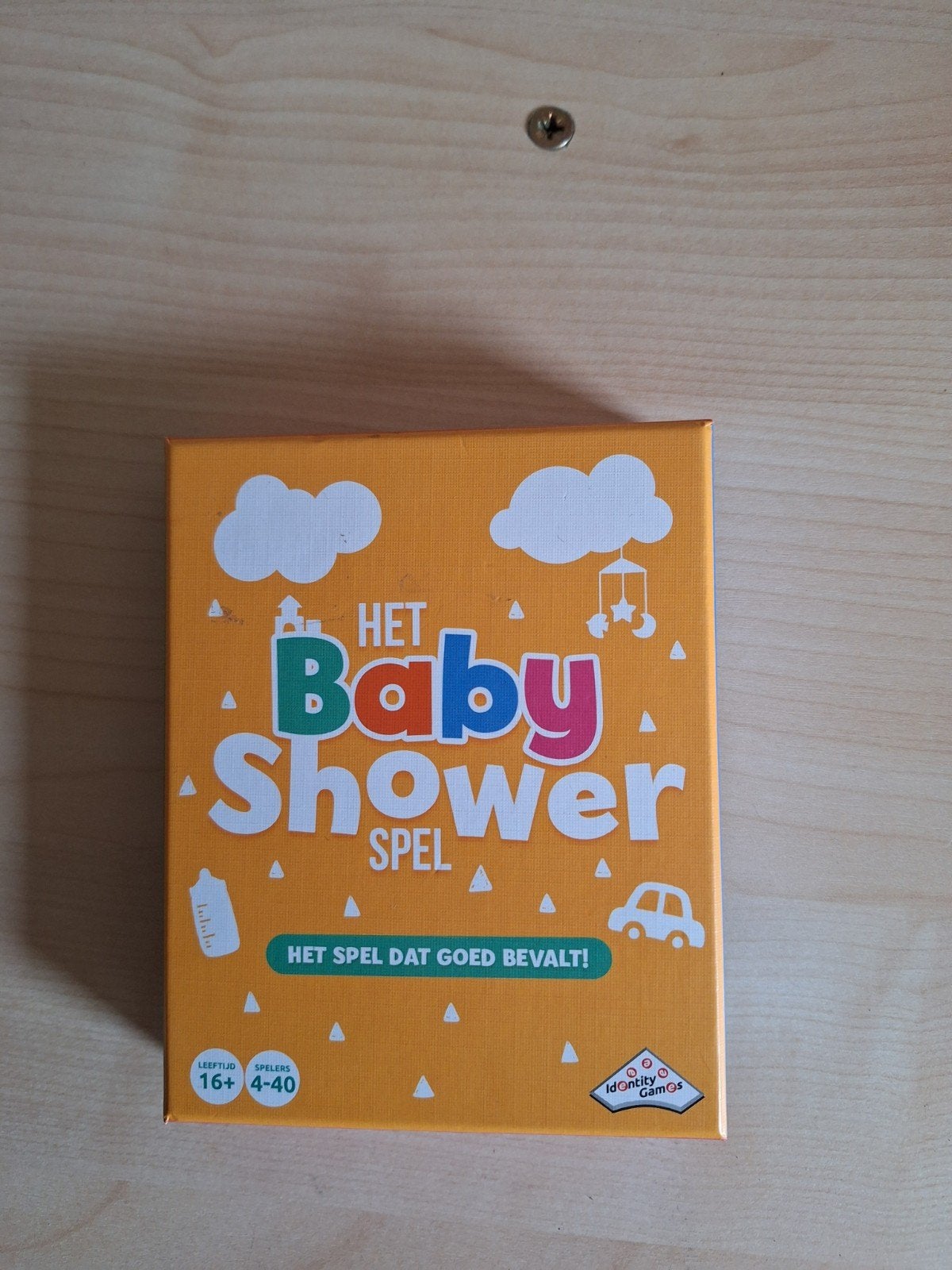 Nieuw Het Baby Shower Spel - Leuk voor aanstaande moeders!, Hobby en Vrije tijd, Drie of vier spelers, Ophalen of Verzenden, Zo goed als nieuw