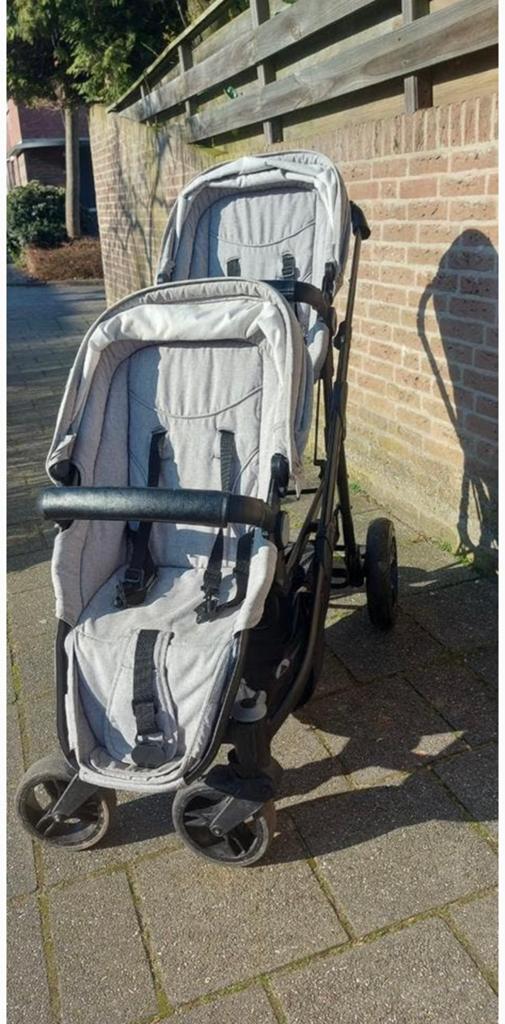 Tweeling kinderwagen, Kinderen en Baby's, Buggy's, Ophalen of Verzenden, Zo goed als nieuw, Maxi-Cosi