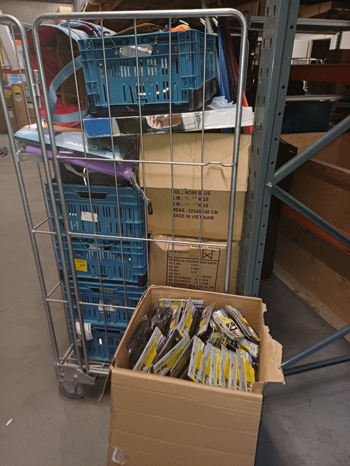 Grote partij fietsaccessoires voor markt of handel, Ophalen, Nieuw