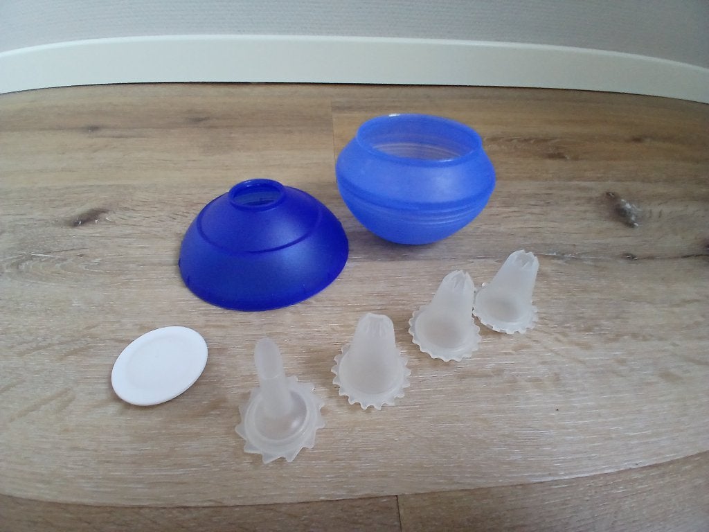 Tupperware Slagroom spuit bol, Ophalen of Verzenden, Zo goed als nieuw, Taarten of Cupcakes, Versiering