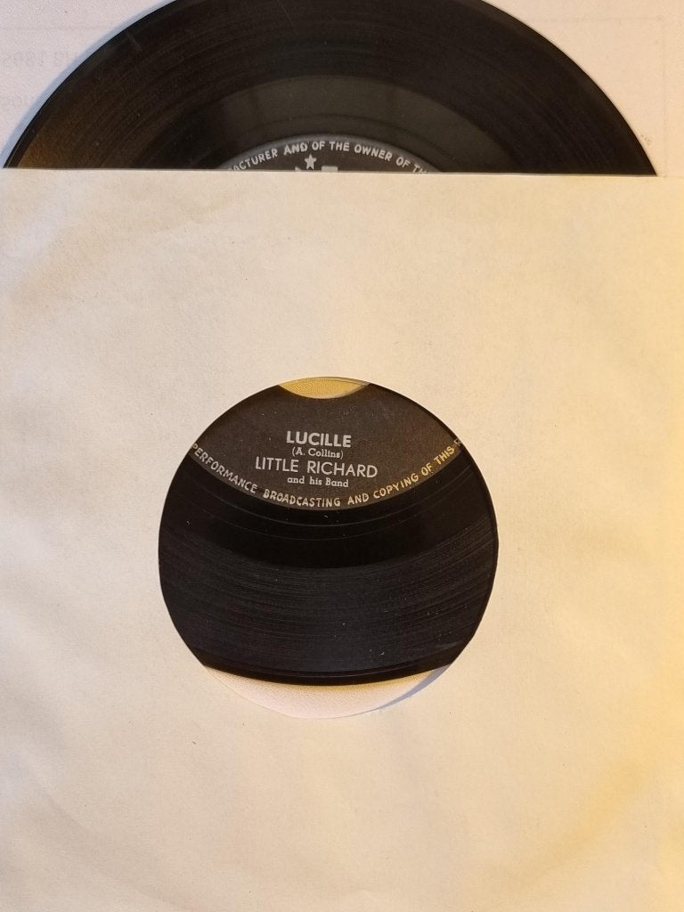 single Little Richard LUCILLE prachtige rock & Roll 1957, Gebruikt, 7 inch, Ophalen of Verzenden, Pop