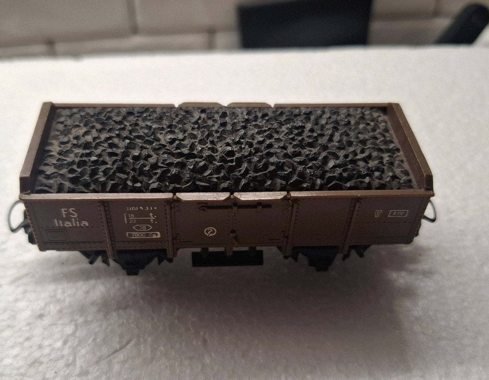 kolen wagon in ho, Gebruikt, Gelijkstroom, Jouef, Wagon