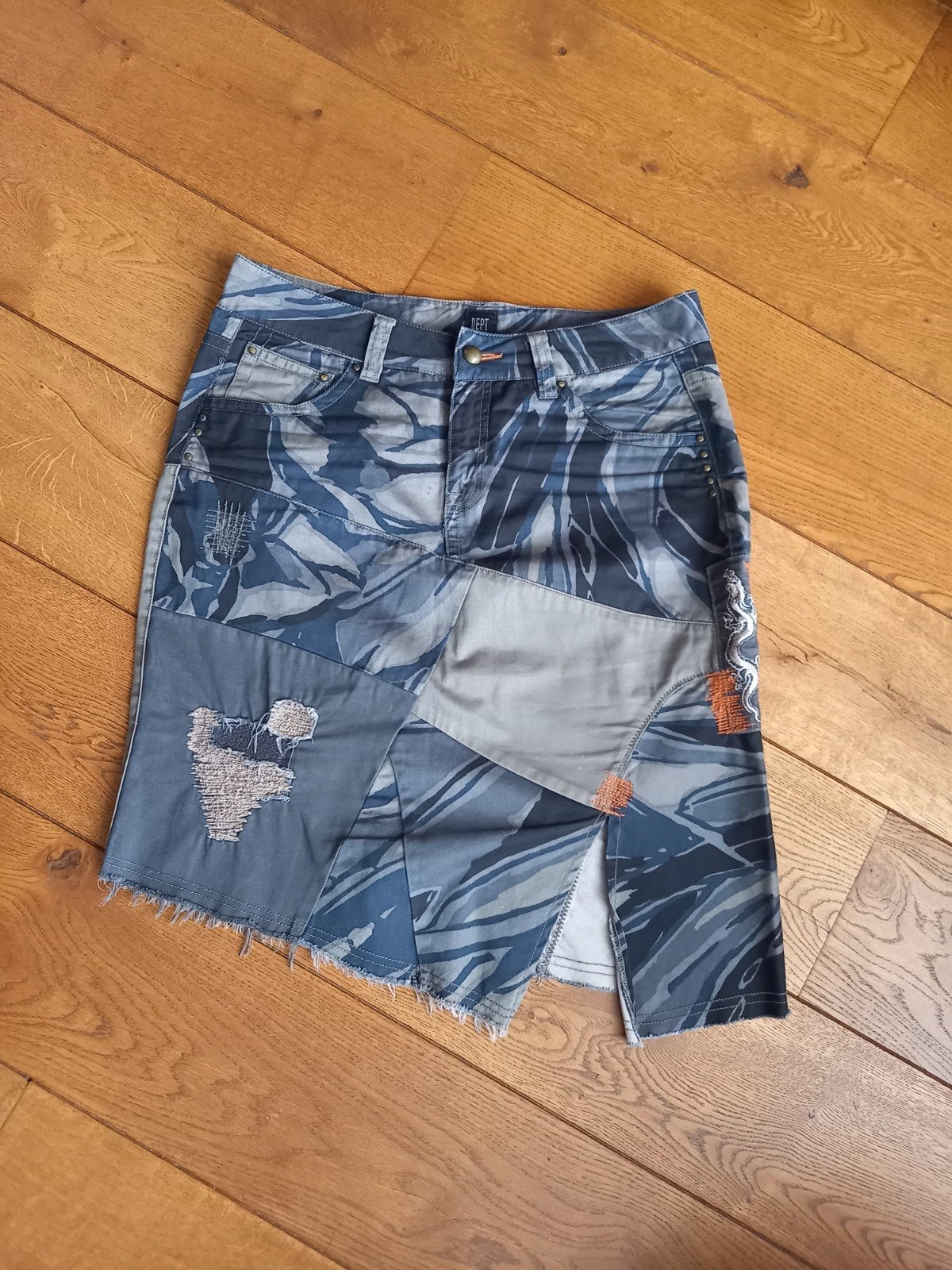 Dept rok maat L, Zwart, Maat 42/44 (L), Ophalen of Verzenden, Zo goed als nieuw