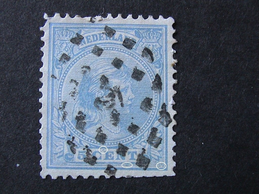 Plaatfout 35 , gestempeld, Ophalen of Verzenden, T/m 1940, Gestempeld