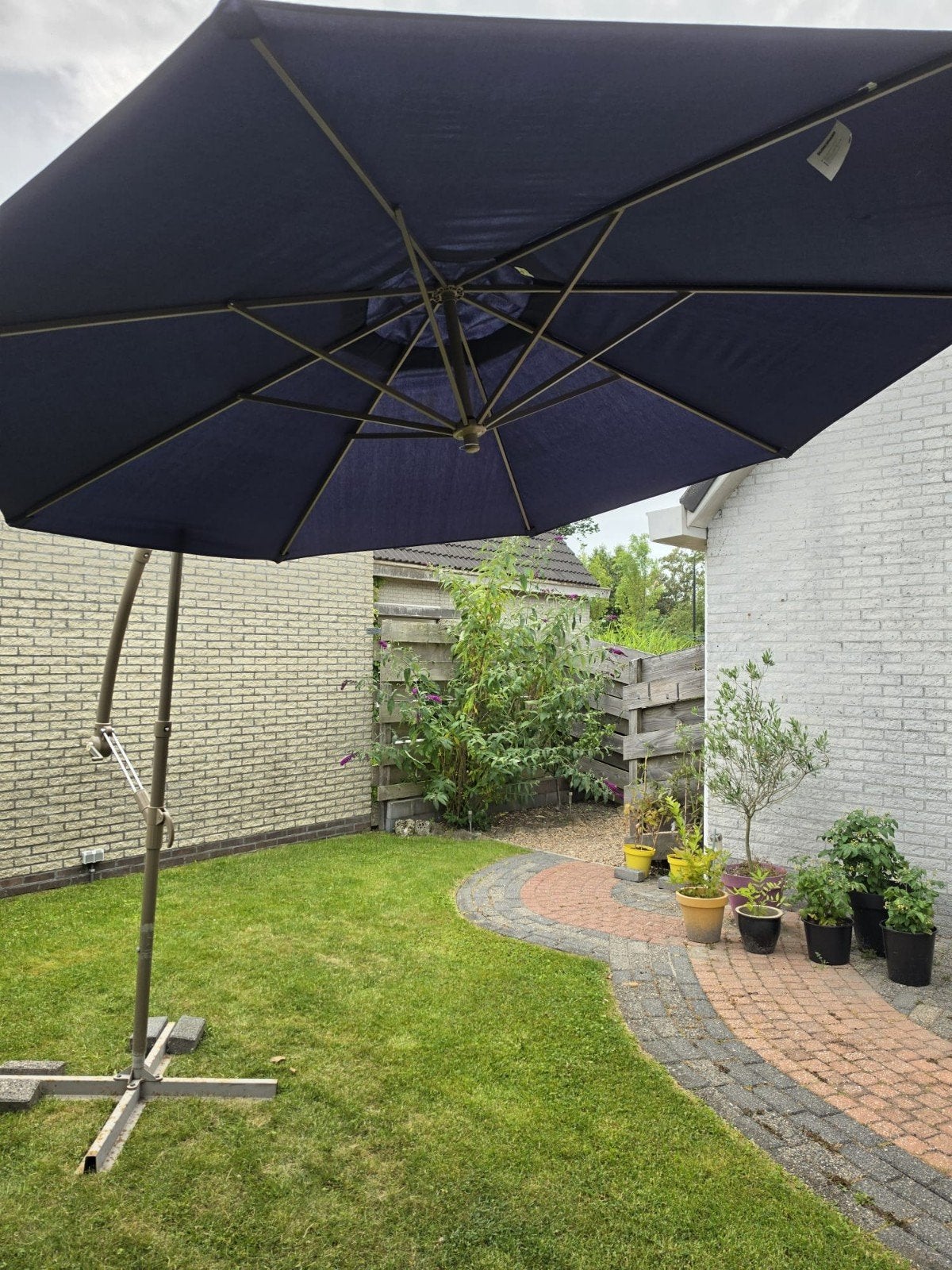 Zweefparasol Garden Impressions Scotchgard bescherming, Ophalen
