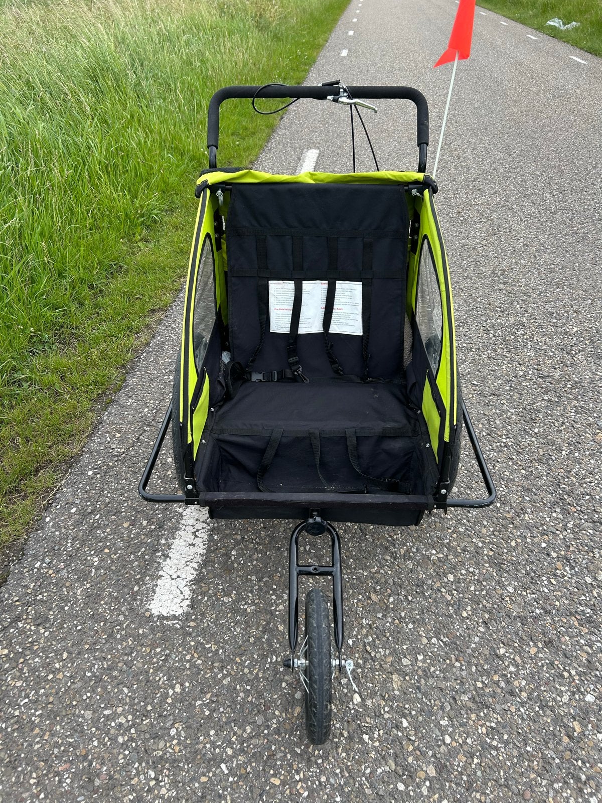 Samax praktische fietskar kinderen /honden, Gebruikt, Opvouwbaar, 20 tot 40 kg, Ophalen of Verzenden