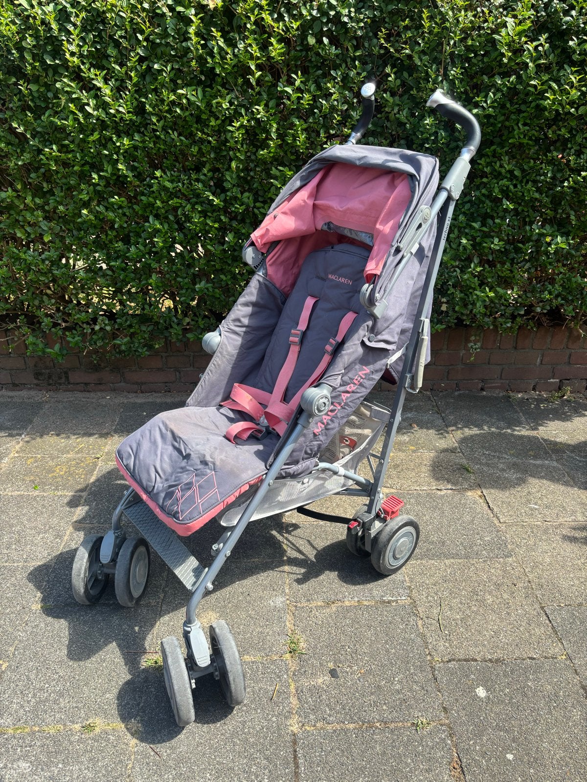 Maclaren Techno XT Buggy met Lascal BuggyBoard Maxi+, Ophalen, Zo goed als nieuw, Kinderwagen, Overige merken