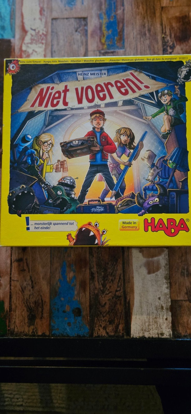 HABA Niet voeren! Geheugenspel, Drie of vier spelers, Ophalen of Verzenden, Zo goed als nieuw, HABA