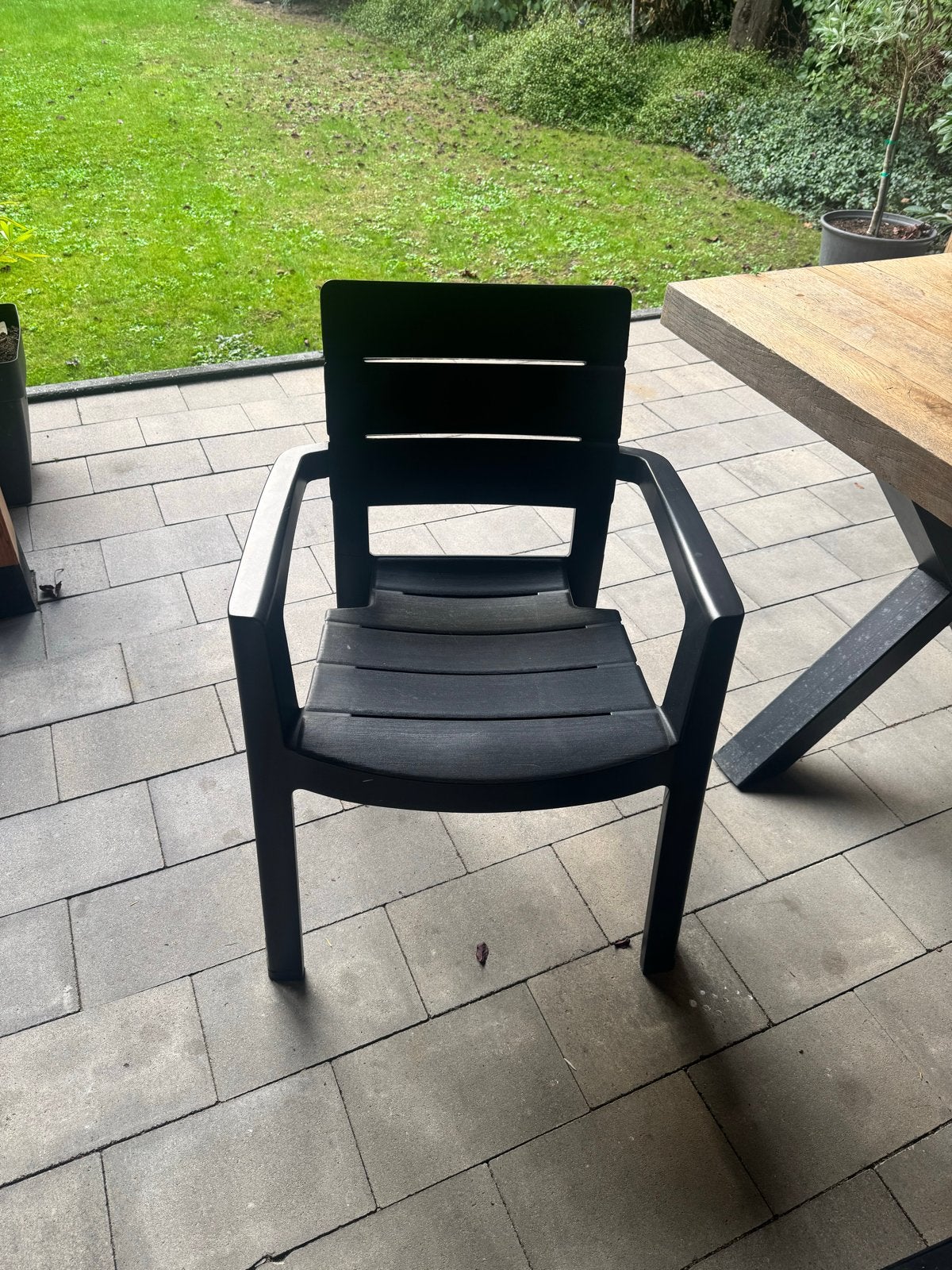 Stapelbare tuinstoel - Allibert, Ophalen, Gebruikt, Kunststof, Stapelbaar