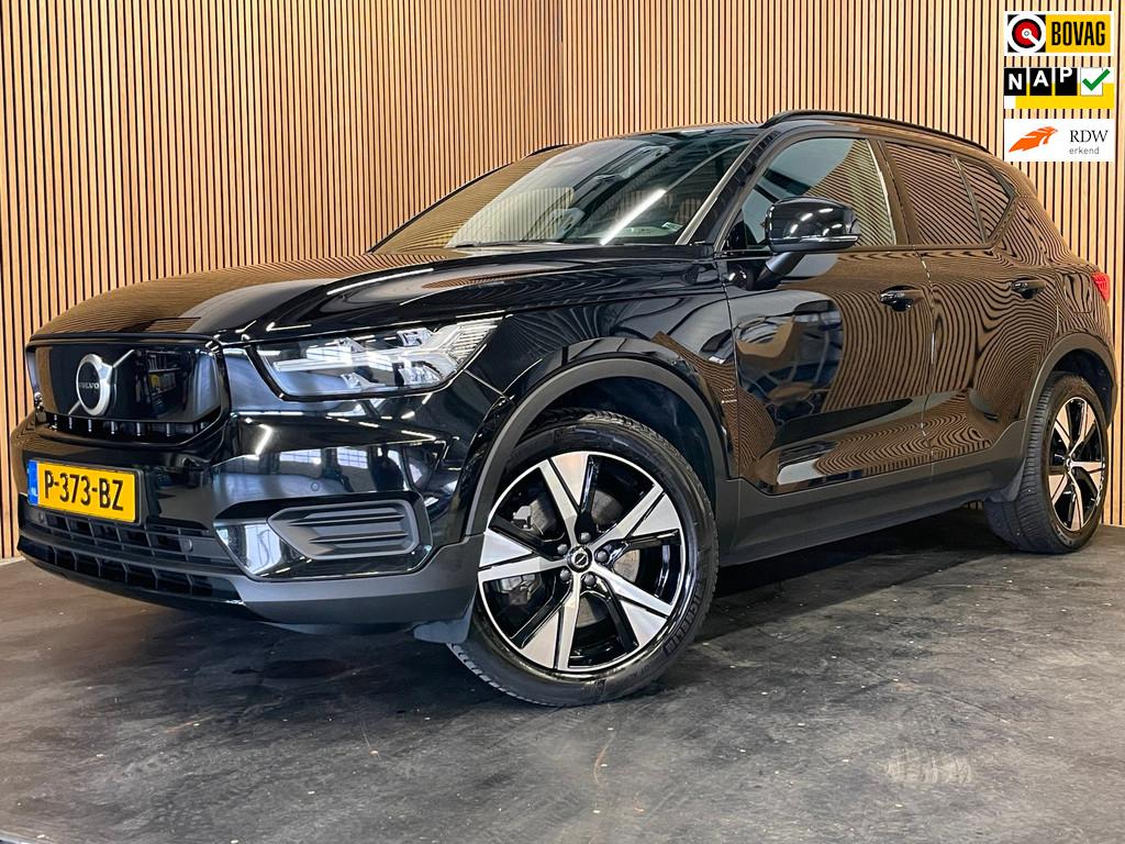 Volvo XC40 Recharge Core|94% SOH|BLACK|ACC|CAMERA|APPLE CARP, Gebruikt, Zwart, Zwart, Origineel Nederlands