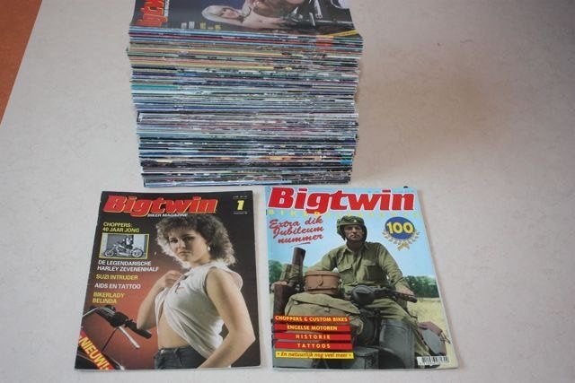 Zolderopruiming - BigTwin 1 t/m 100 + extra's - Nostalgie, Ophalen, Gebruikt