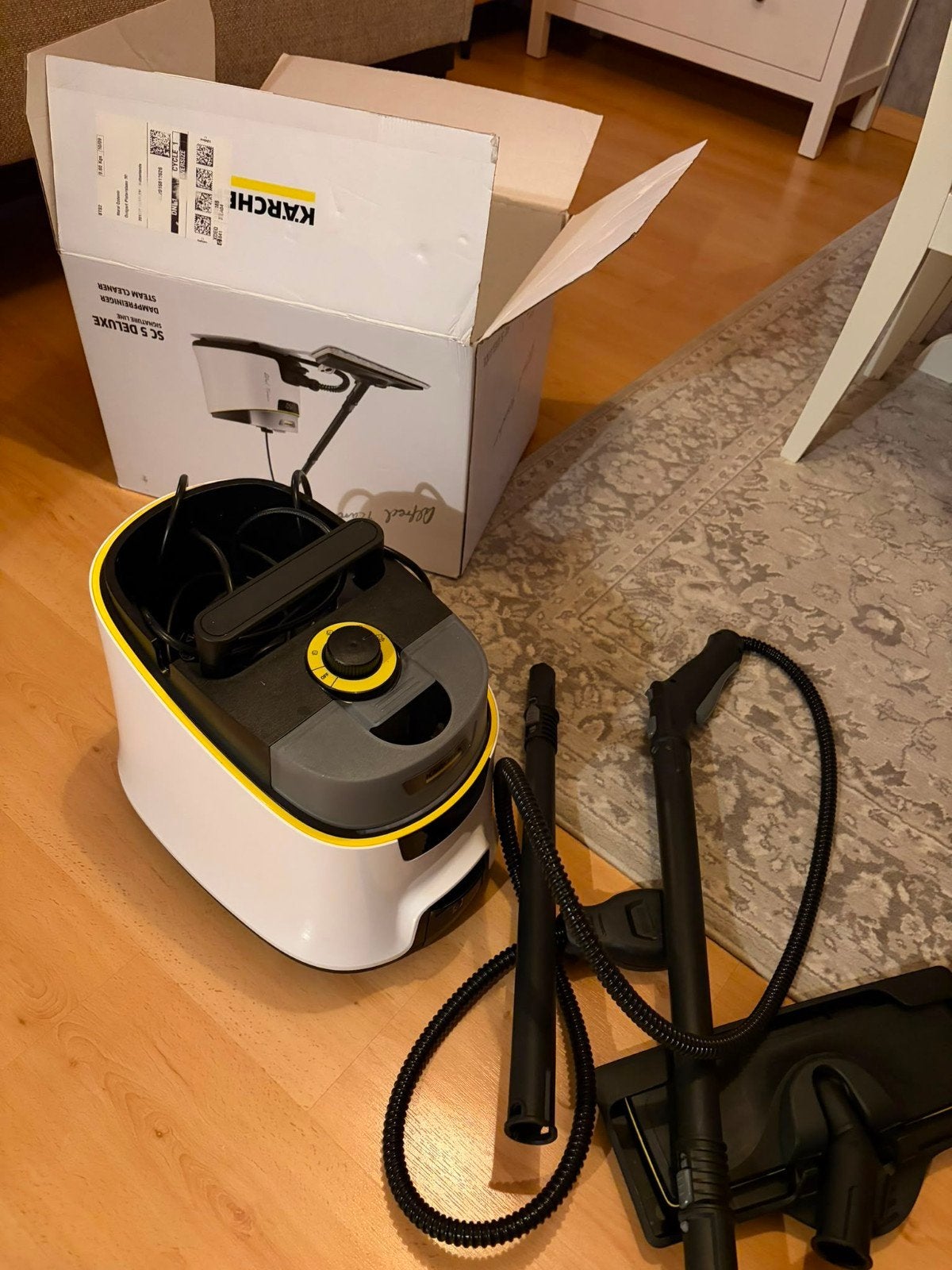Steam cleaner Karcher SC 5 Deluxe, Ophalen
