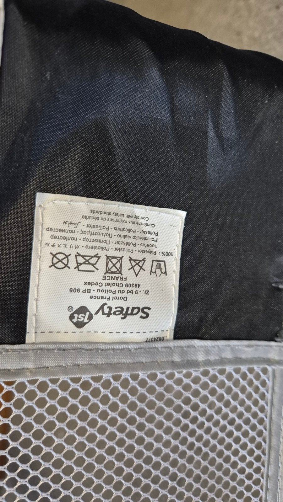 Safety 1st Draagbare Bedhekje - Zwart/Wit, Kinderen en Baby's, Ophalen, Gebruikt, Minder dan 140 cm, Minder dan 70 cm